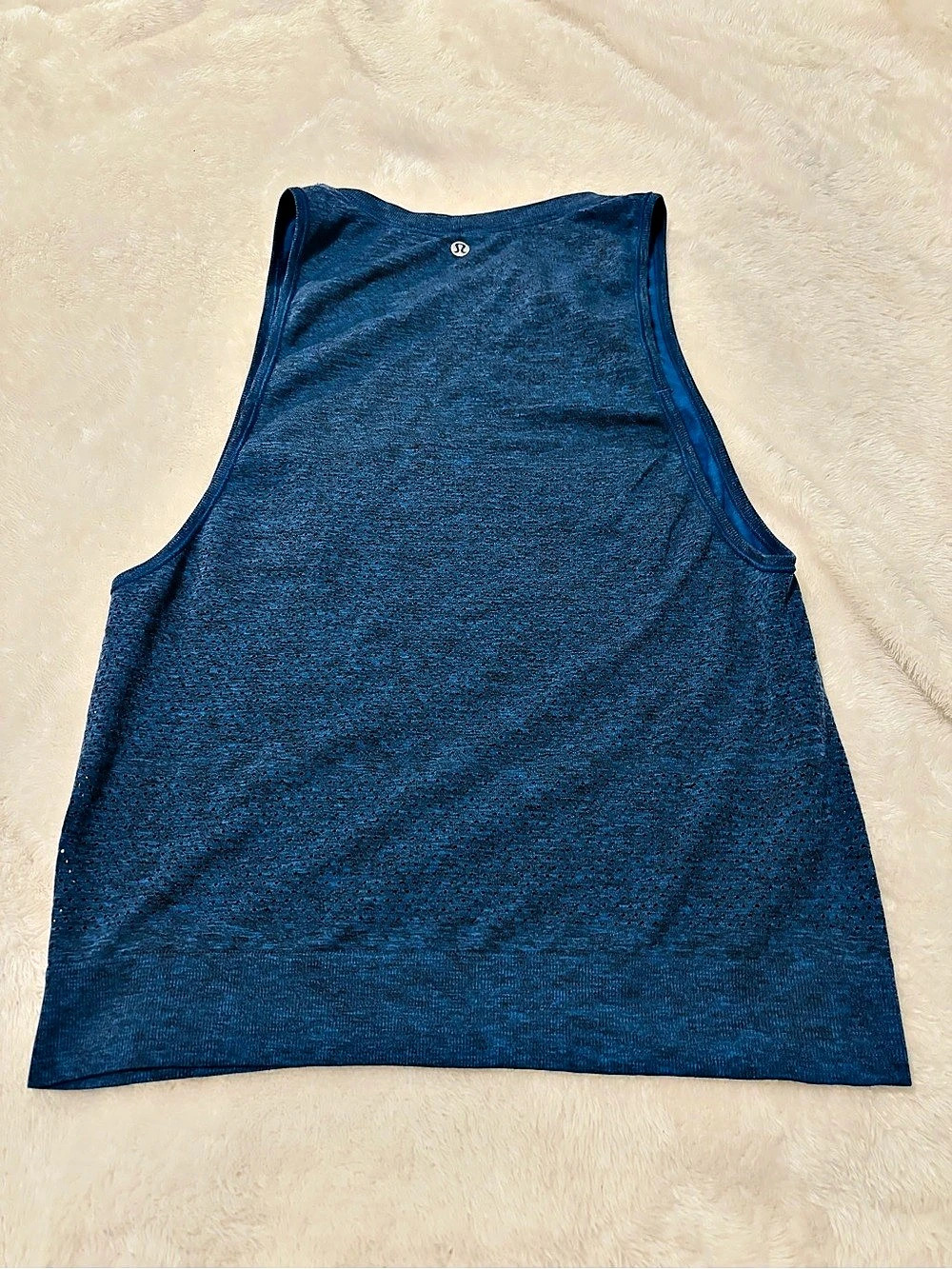lululemon Blue Athletic Tank Top